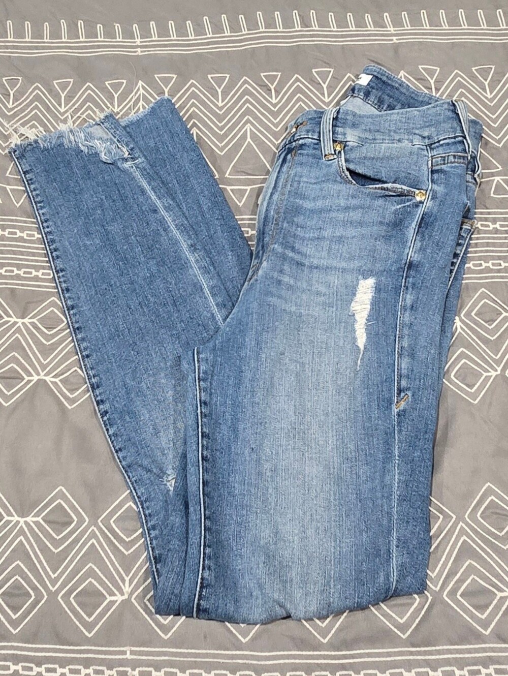 Good American Good Waist High Waisted Super Skinny Jeans Size 0/25